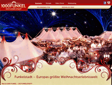 Tablet Screenshot of 1000funkel.de